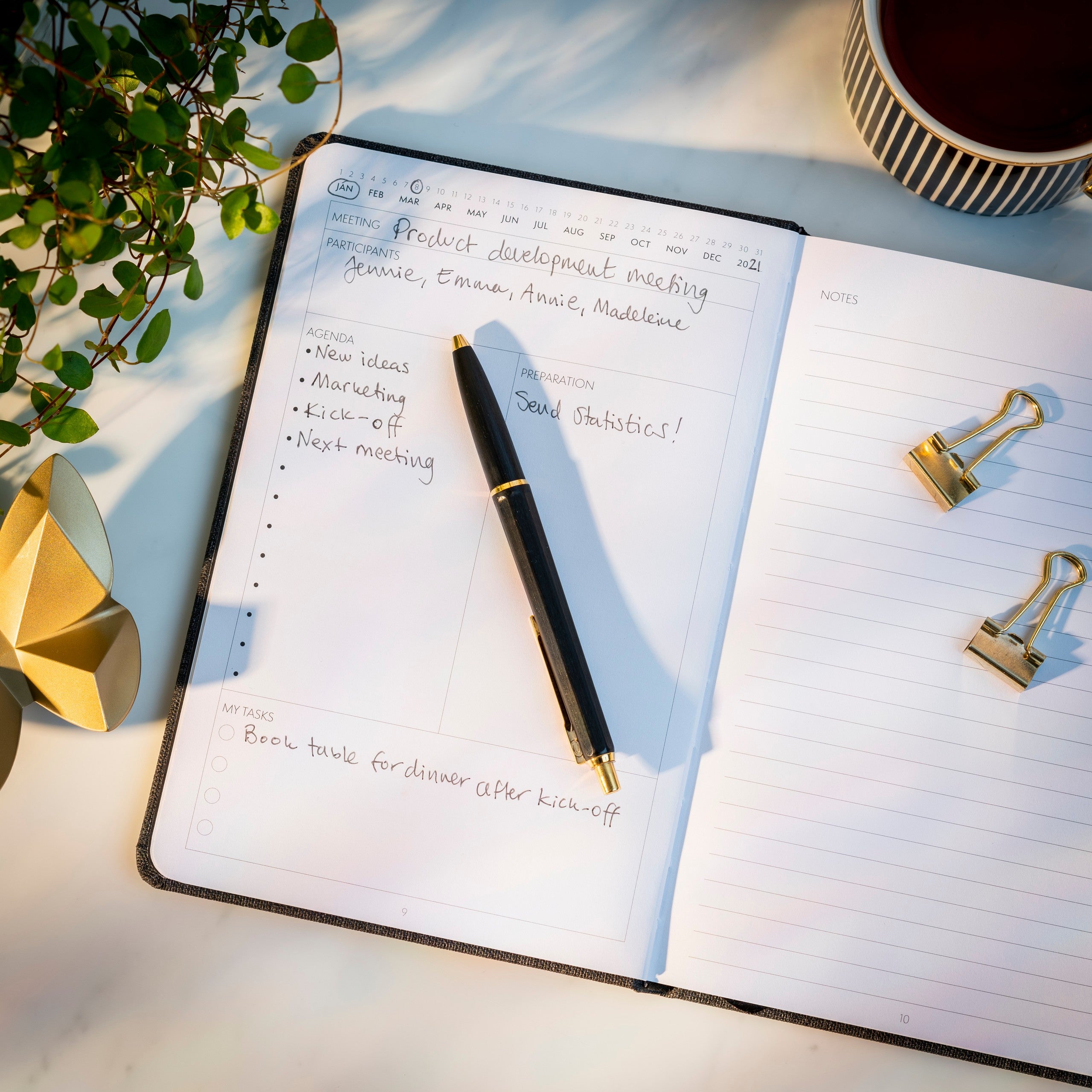 Meeting Journal A5 sort