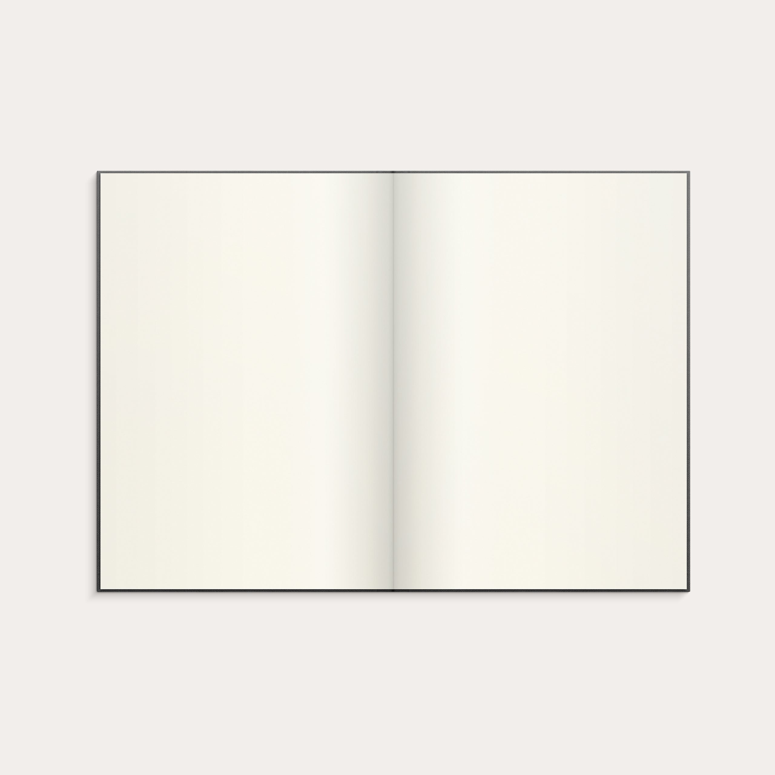 Notebook Textile dark grey blank A5