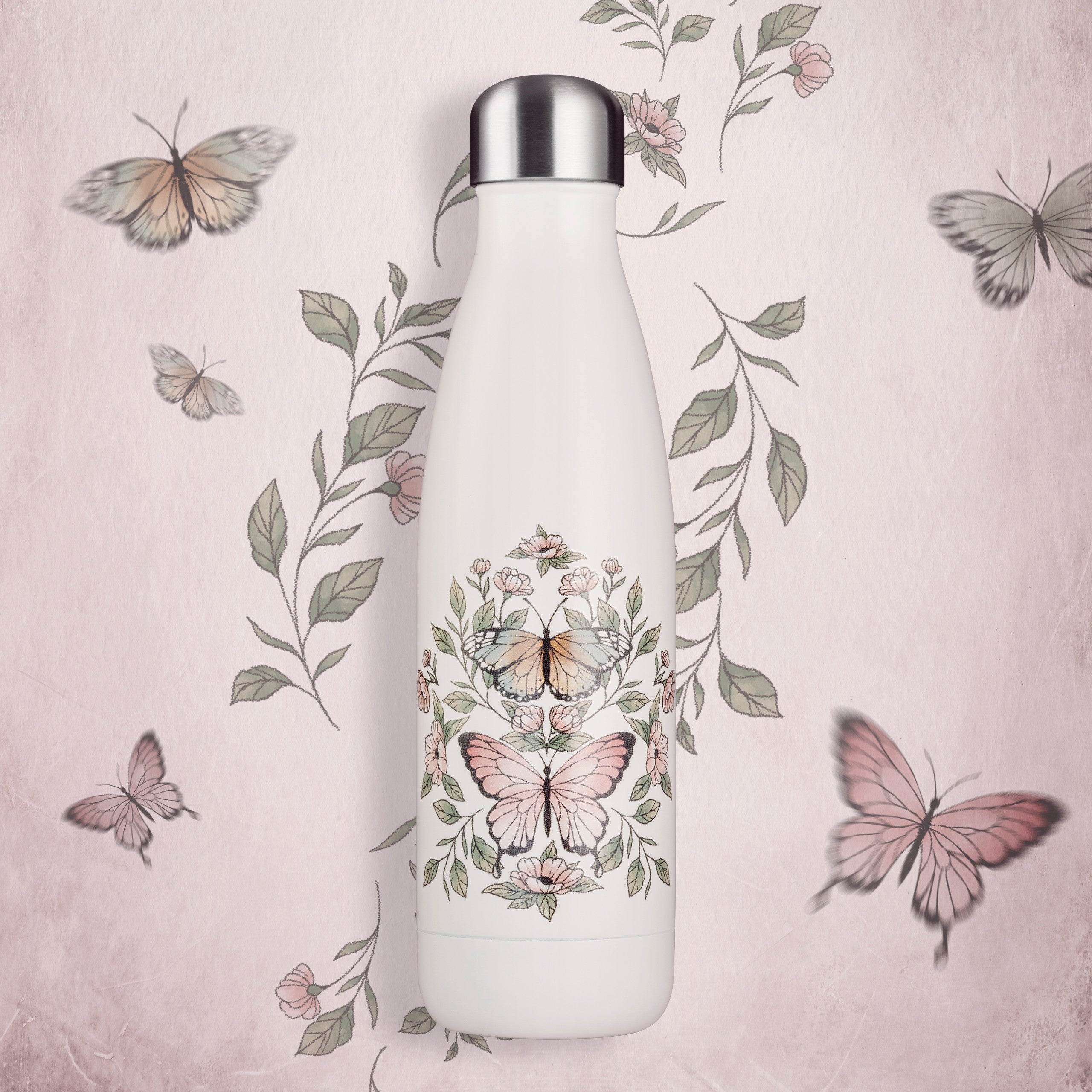 Thermo bottle Butterflies