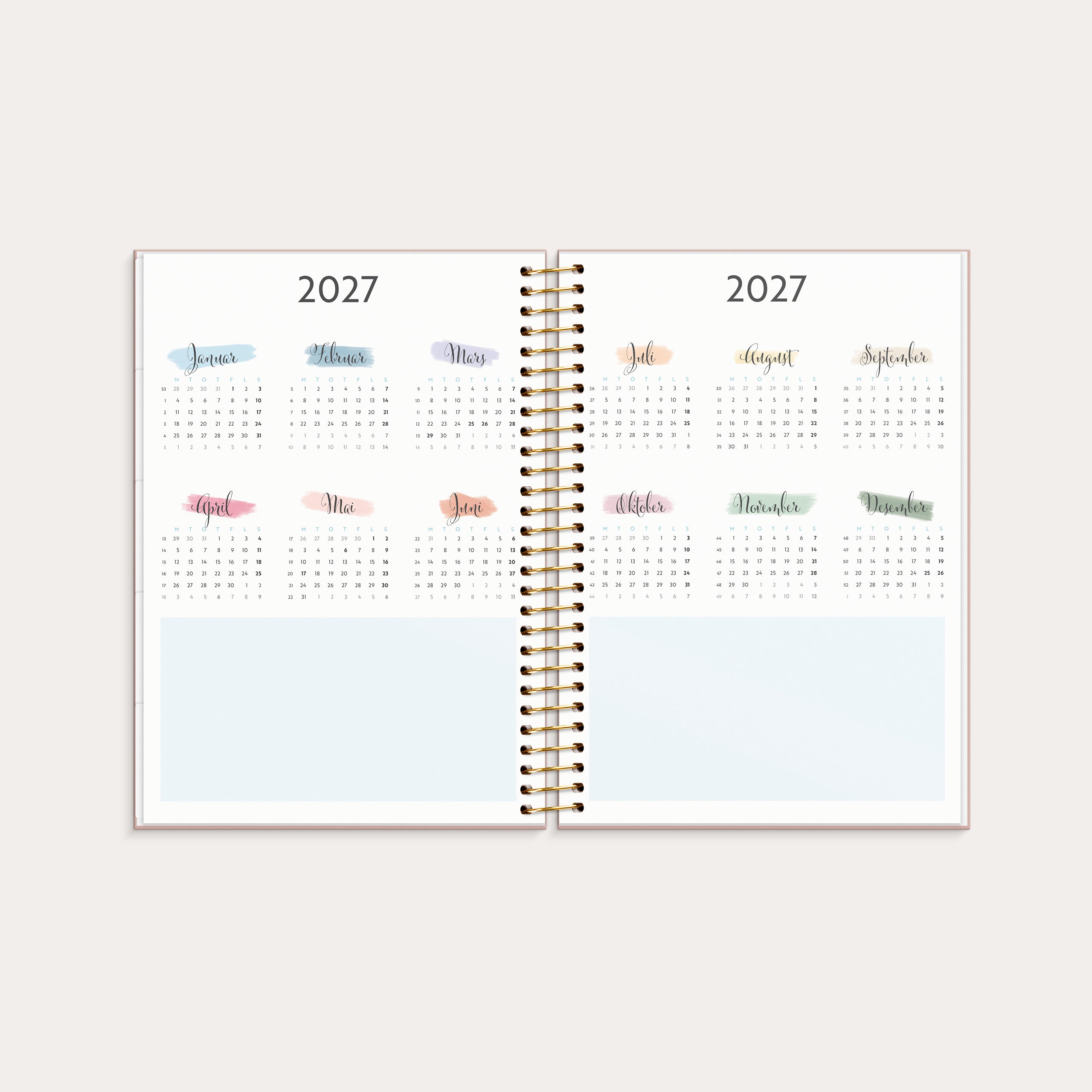 Life Organizer C5 blomster 2026