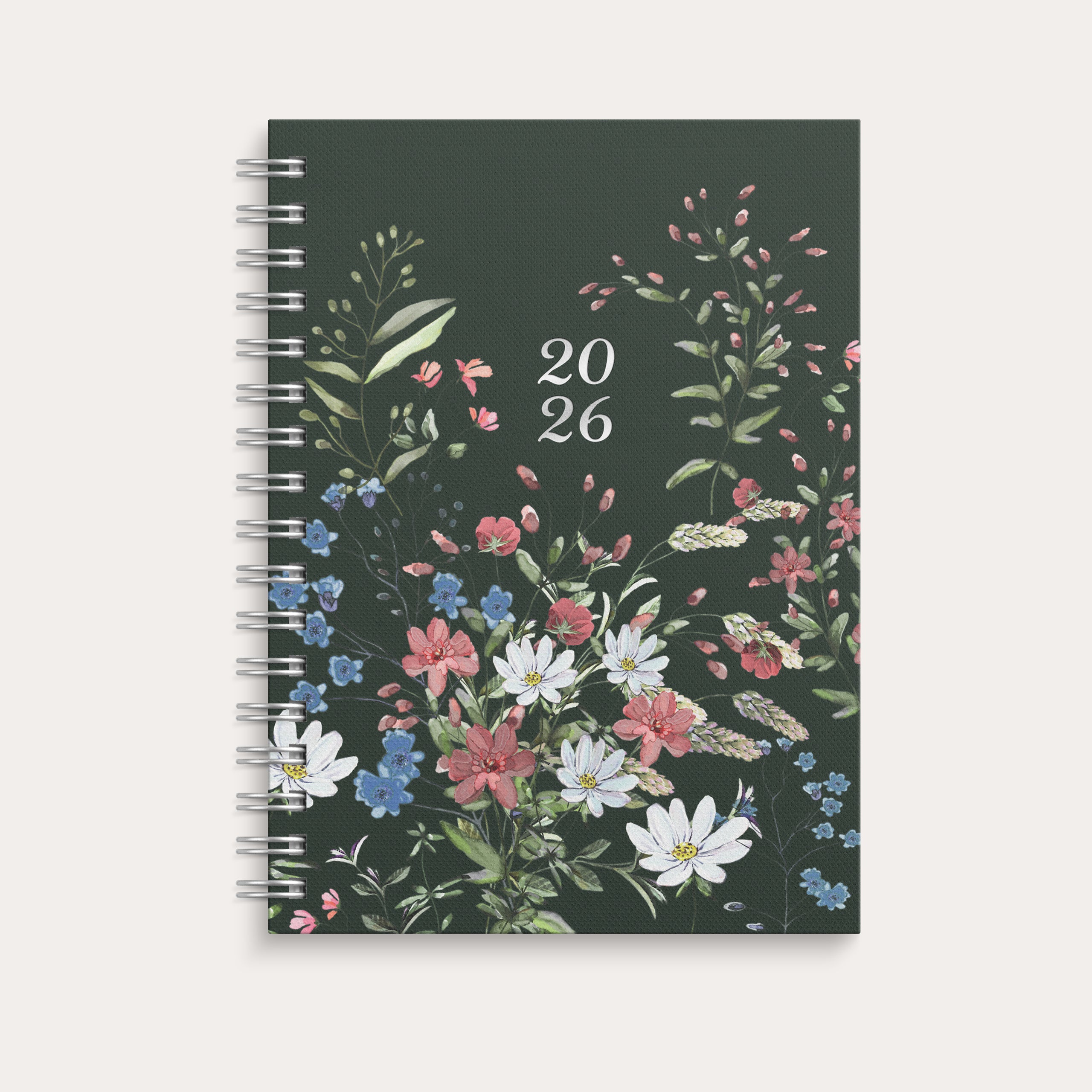 Kalender 2026 Multi A6 Blomster