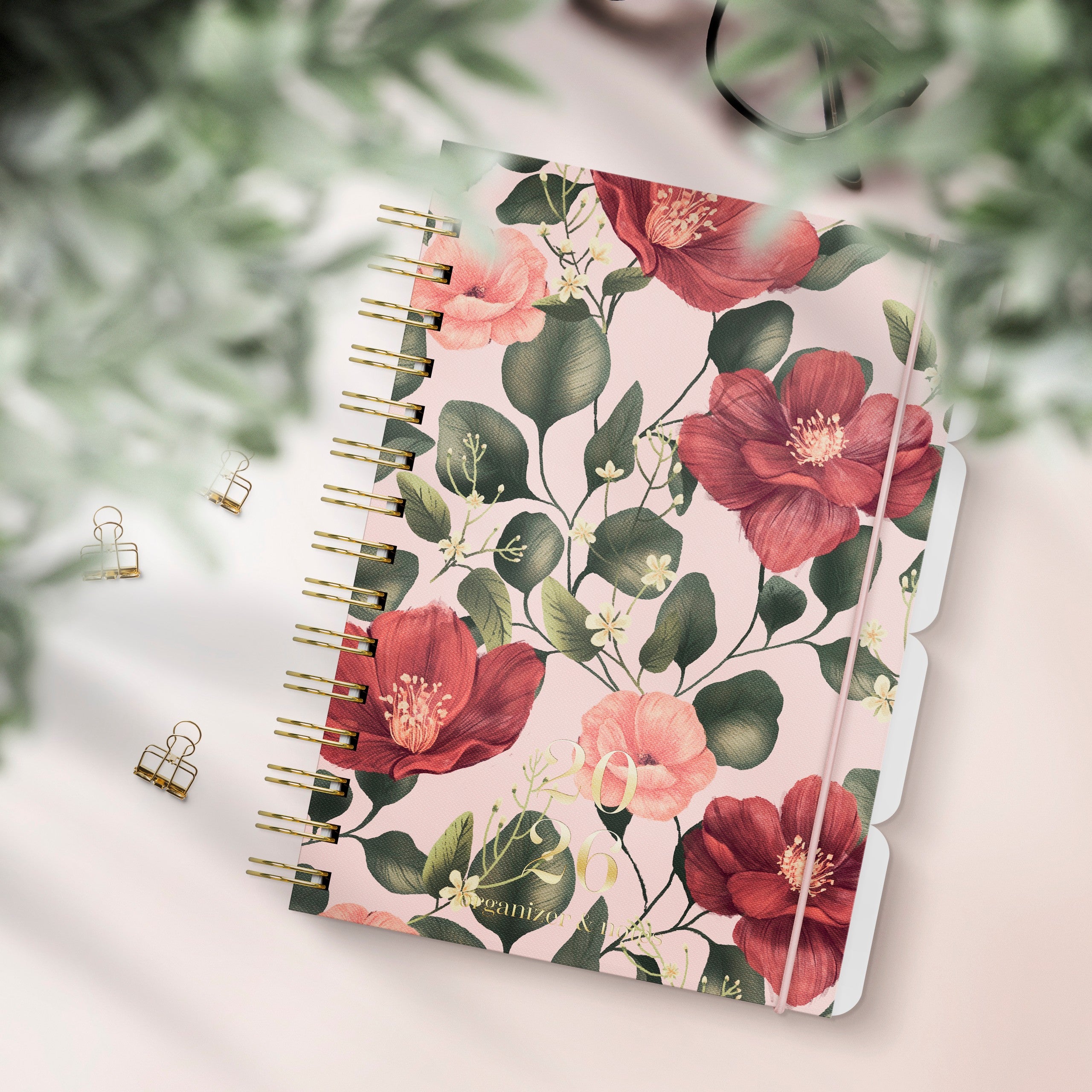 Leo Organizer & Notes Villrose 2026